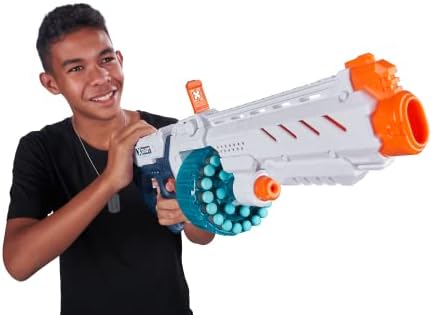 X-Shot Excel Omega Dartblaster - Inklusive 96 Darts & Munitionskette für aufregende Actionspiele