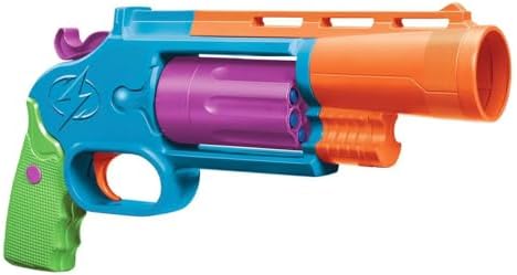 BuzzBee Air Warriors Double Shot - Doppelschuss Schrotflinten Blaster für spannende Abenteuer mit 4 Darts & 4 Hülsen