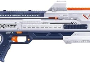 X-Shot Chaos Orbit Kugelblaster - Weiß mit 24 Chaos Kugeln für actionreiche Abenteuer!