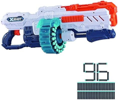 X-Shot Excel Regenerator Schaumstoffdart-Blaster für ultimativen Spielspaß - 1000+ Kombinationen & 48 Darts!