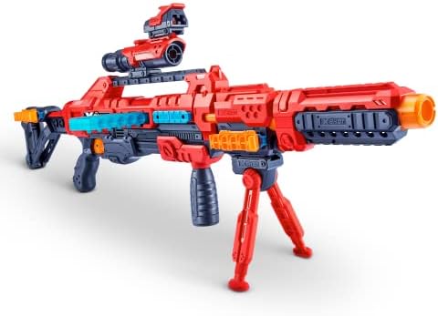 X-Shot Excel Omega Dartblaster - Inklusive 96 Darts & Munitionskette für aufregende Actionspiele