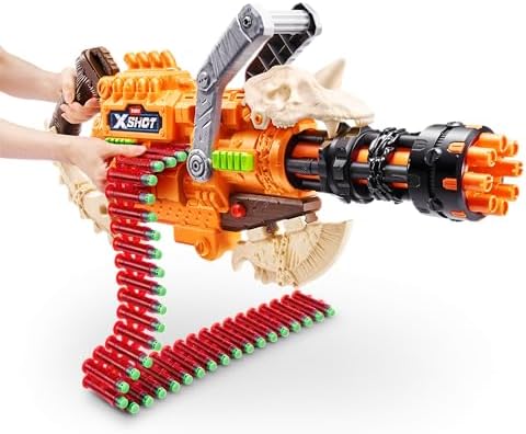 XSHOT Insanity Dread Hammer von Zuru – 48 Pfeile, Air Pocket Technologie, Outdoor-Spielzeug für Jungen und Mädchen