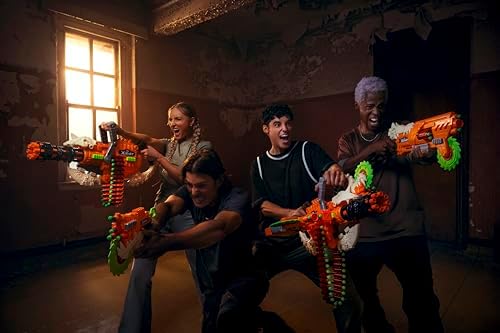 XSHOT Insanity Dread Hammer von Zuru – 48 Pfeile, Air Pocket Technologie, Outdoor-Spielzeug für Jungen und Mädchen