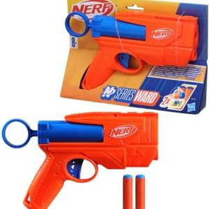Nerf N Series Ward Dart-Blaster – präziser, handlicher Blaster für spannende Spielabenteuer, inkl. 2 Darts, für Jungen u