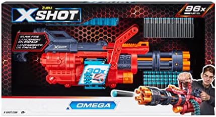 X-Shot Excel Regenerator Schaumstoffdart-Blaster für ultimativen Spielspaß - 1000+ Kombinationen & 48 Darts!