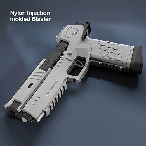 Tovol Zerky Schaumstoff Blaster Pistole – Spielzeugpistole mit Zielfernrohr & Darts für Kids und Teens