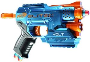 Hasbro Elite |0 Volt SD-1 Blaster – Präzise Zielen mit Ziel-Lichtstrahl, inkl. 6 Darts für Action-Abenteuer