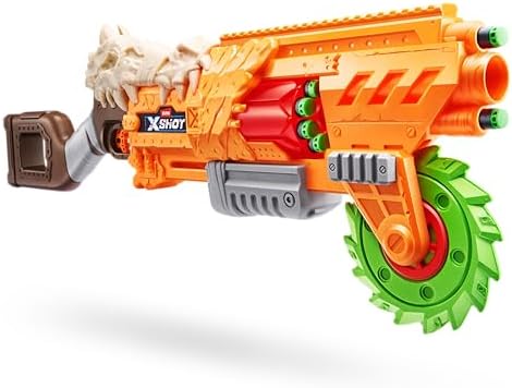 XSHOT Insanity Dread Hammer von Zuru – 48 Pfeile, Air Pocket Technologie, Outdoor-Spielzeug für Jungen und Mädchen