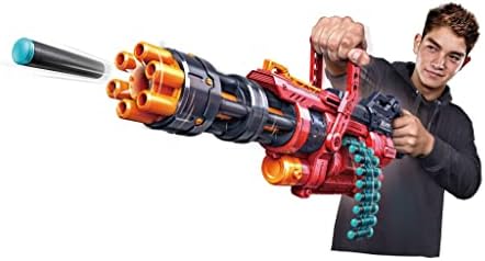 X-Shot Excel Omega Dartblaster - Inklusive 96 Darts & Munitionskette für aufregende Actionspiele
