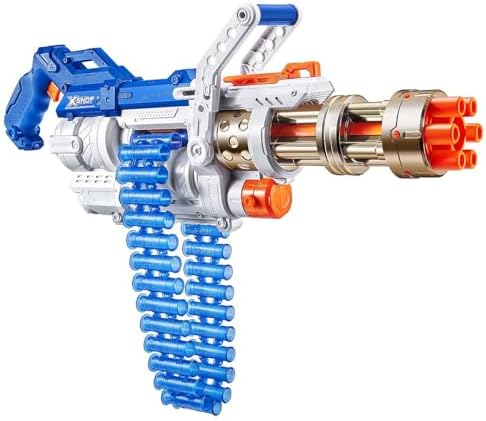 X-Shot Excel Omega Dartblaster - Inklusive 96 Darts & Munitionskette für aufregende Actionspiele