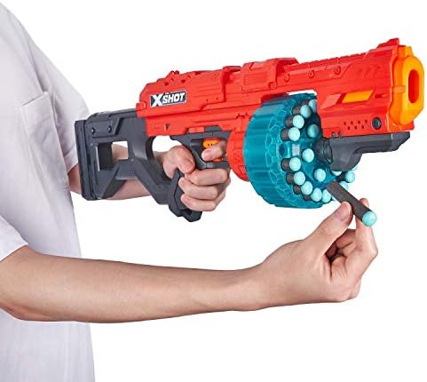 X-Shot Excel Regenerator Schaumstoffdart-Blaster für ultimativen Spielspaß - 1000+ Kombinationen & 48 Darts!