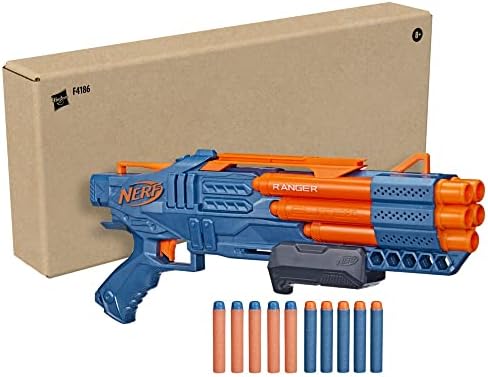 NERF Elite |0 Ranger PD-5 Blaster – 5 Läufe, 10 Dart-Set, einfache Handhabung für spannende Action!