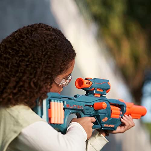 NERF Elite |0 Ranger PD-5 Blaster – 5 Läufe, 10 Dart-Set, einfache Handhabung für spannende Action!