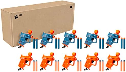 NERF Elite Ace SD-1 Partypaket – 10 Blaster & 20 Elite Darts für unvergessliche Spiele – Amazon Exklusiv