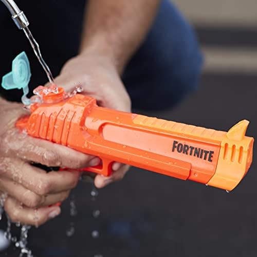 Nerf Super Soaker Fortnite HC Wasserblaster – Riesiger Wasserstrahl für spannende Outdoor-Spiele!
