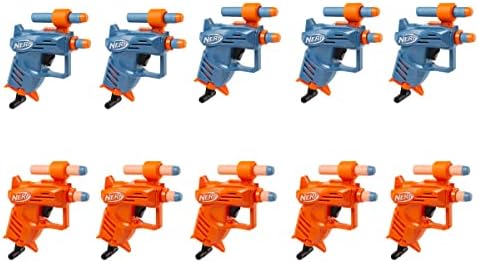NERF Elite Ace SD-1 Partypaket – 10 Blaster & 20 Elite Darts für unvergessliche Spiele – Amazon Exklusiv