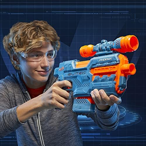 NERF Elite |0 Ranger PD-5 Blaster – 5 Läufe, 10 Dart-Set, einfache Handhabung für spannende Action!