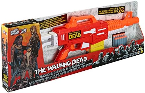 BuzzBee Air Warriors Double Shot - Doppelschuss Schrotflinten Blaster für spannende Abenteuer mit 4 Darts & 4 Hülsen