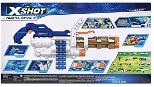 X-Shot Excel Regenerator Schaumstoffdart-Blaster für ultimativen Spielspaß - 1000+ Kombinationen & 48 Darts!