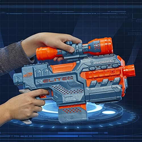 NERF Elite |0 Ranger PD-5 Blaster – 5 Läufe, 10 Dart-Set, einfache Handhabung für spannende Action!