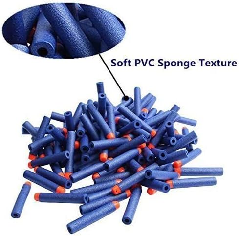 ZWOOS Nerf Darts 7,2 cm - 200 Schaumstoff-Pfeile für N-Strike Elite Blaster, perfektes Spielzeug für Wettkämpfe!