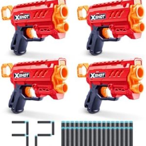 XSHOT Excel Micro |0 von ZURU – Schaumstoff-Blaster mit 32 Darts und Air Pocket Technologie für Spaß im Freien!