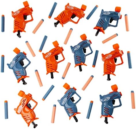 NERF Elite Ace SD-1 Partypaket – 10 Blaster & 20 Elite Darts für unvergessliche Spiele – Amazon Exklusiv