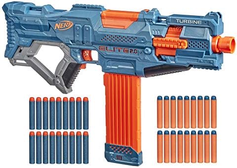 NERF Elite |0 Ranger PD-5 Blaster – 5 Läufe, 10 Dart-Set, einfache Handhabung für spannende Action!