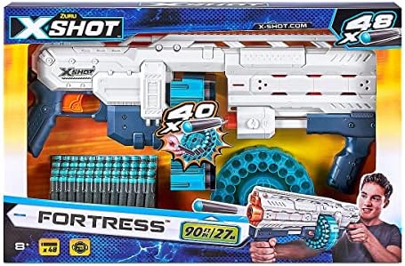 X-Shot Excel Regenerator Schaumstoffdart-Blaster für ultimativen Spielspaß - 1000+ Kombinationen & 48 Darts!