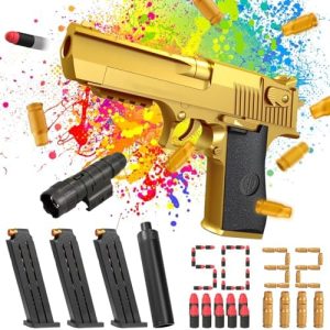 Wüstenadler Airsoft Pistole mit Schaumstoff Munition - Perfekt für spannende Nerf Games!
