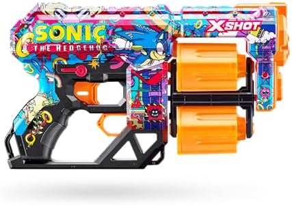XSHOT Skins Dread Blaster Robotnik – Sonic The Hedgehog Dart-Blaster für spannende Abenteuer!