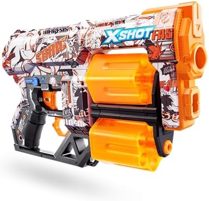 XSHOT Skins Dread Blaster Robotnik – Sonic The Hedgehog Dart-Blaster für spannende Abenteuer!