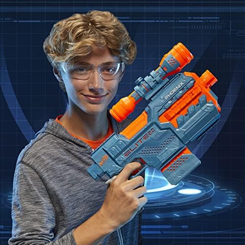NERF Elite |0 Ranger PD-5 Blaster – 5 Läufe, 10 Dart-Set, einfache Handhabung für spannende Action!
