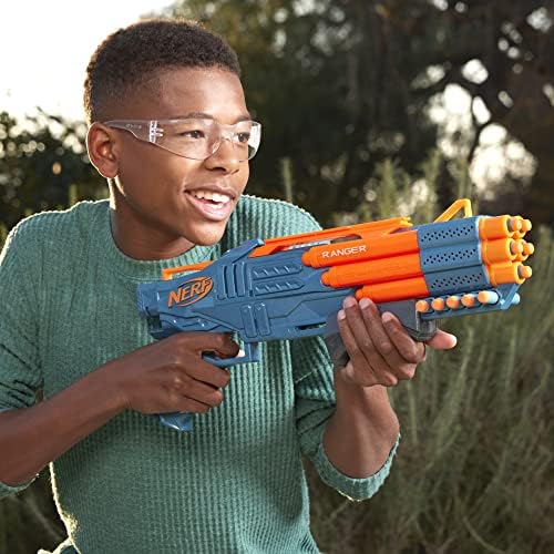 NERF Elite |0 Ranger PD-5 Blaster – 5 Läufe, 10 Dart-Set, einfache Handhabung für spannende Action!