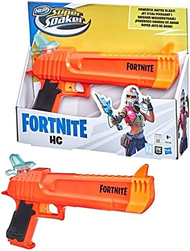 Nerf Super Soaker Fortnite HC Wasserblaster – Riesiger Wasserstrahl für spannende Outdoor-Spiele!