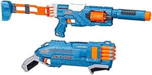 Nerf Elite |0 Double Defense Pack – Perfekte Spielzeugwaffen für spannende Abenteuer im Freien!