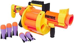 Nerf Fortnite GL Raketen-Blaster – Pump-Action mit 6 Raketen – Spaß für alle Altersgruppen!