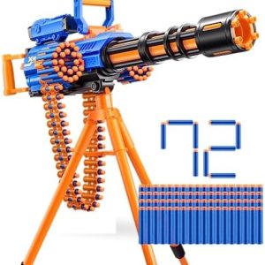 X-Shot Insanity Rage Fire – Batteriebetriebener Blaster mit 86 Schaumstoff-Darts für actionreiche Spiele im Freien